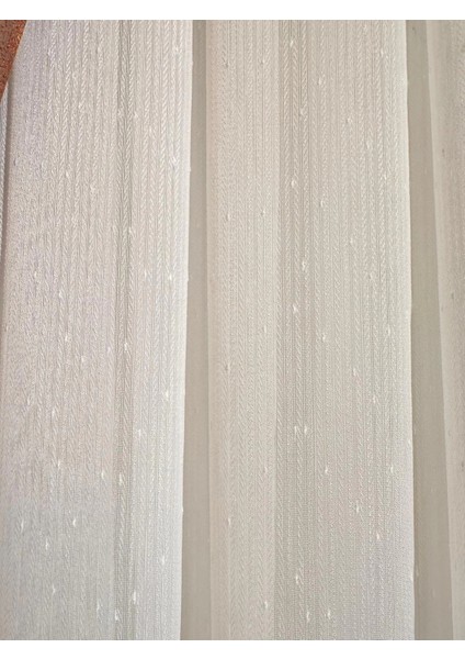 Nivemeshome Mızraklı FIR0914 AR03102 1/3 Sık Pileli Beyaz Tül Perde Apm indirimleri