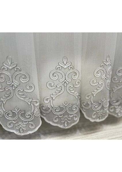 Nivemeshome Hilal 1/3 Sık Pileli Tül Perde Apm