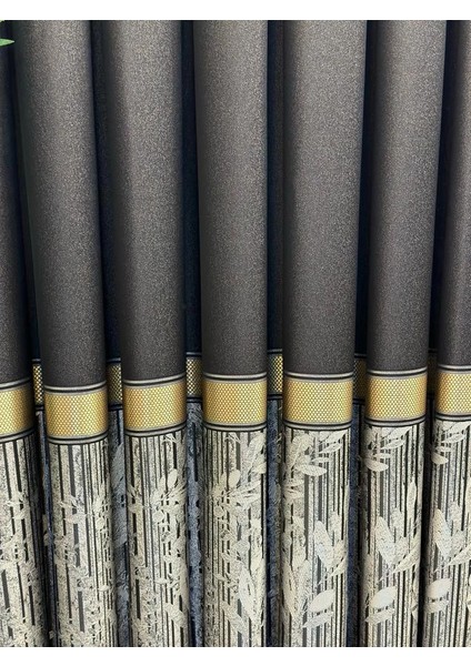 Nivemeshome Ata FT614168 V-902 Siyah 1/3 Sık Pileli Fon Perde Apm modelleri