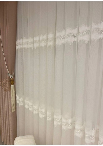 Mandevilla Pembe FJ612861 1/3 Sık Pile Fon Perde Apm indirimleri