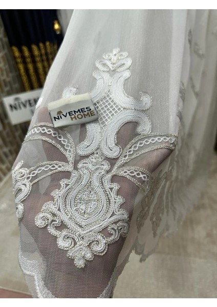 Nivemeshome Bohem 1/3 Sık Pileli Tül Perde Apm modelleri