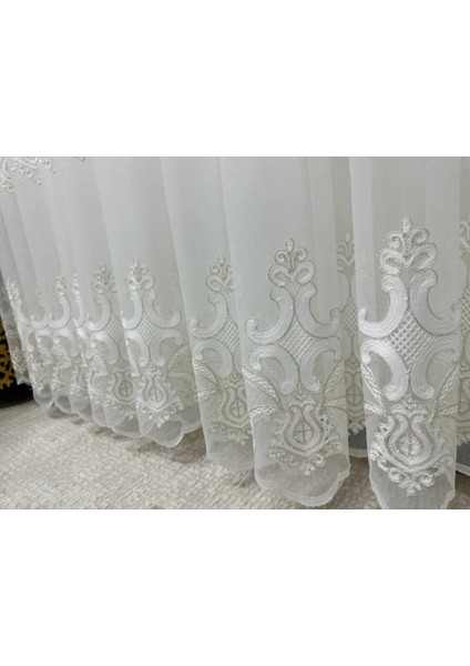 Nivemeshome Bohem 1/3 Sık Pileli Tül Perde Apm indirimleri