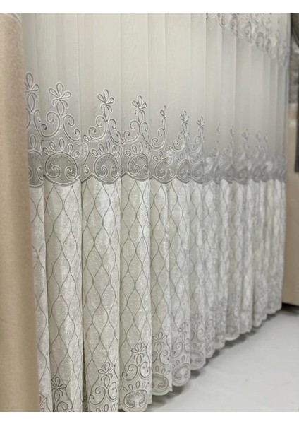 Nivemeshome Destina 1/3 Sık Pileli Tül Perde Apm fiyatları
