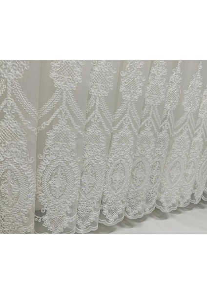 Nivemeshome Pera DSN:2753 1/3 Sık Pileli Tül Perde Apm modelleri