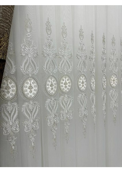 Nivemeshome Vual 5050 V-1 Tül Perde 1/3 Sık Pileli Tül Perde Apm modelleri