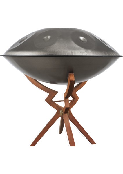 Handpan Seti – El Yapımı Lumina Handpan + Ahşap Stand + Koruyucu Kenar Hasırı fırsatları