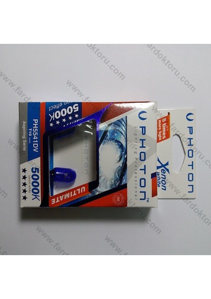 Fardoktoru Photon T10 Beyaz Işik Park Ampulü PH5541DV fiyatları