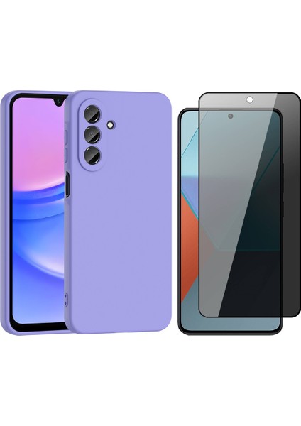 Samsung Galaxy A17 Kılıf Zore Mara Lansman Kapak + Hayalet Ekran Koruyucu