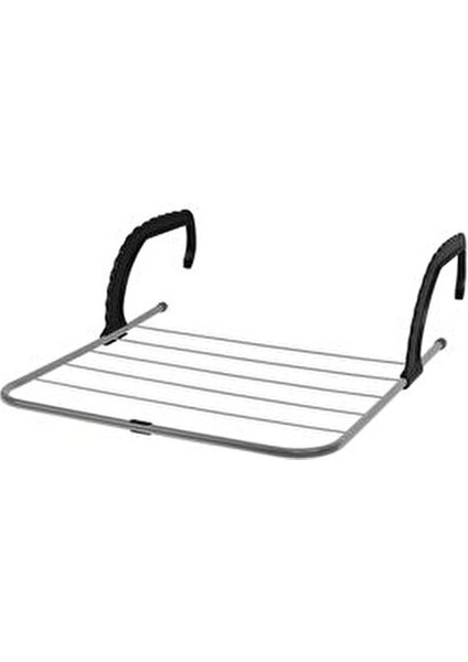 Petek Çamaşır Kurutmalığı Gri Demir Materyal ile 34 x 50 cm Boyutlarında Katlanabilir