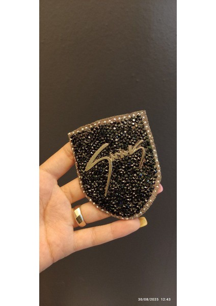 Ütü Ile Yapışan Çelik Yazılı Boncuk Işleme Arma Cep Arma 8x6 cm