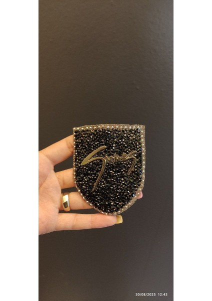 Ütü Ile Yapışan Çelik Yazılı Boncuk Işleme Arma Cep Arma 8x6 cm fiyatları