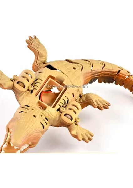 Uzaktan Kumandalı Şarjlı Yüzen Timsah - Kahverengi modelleri