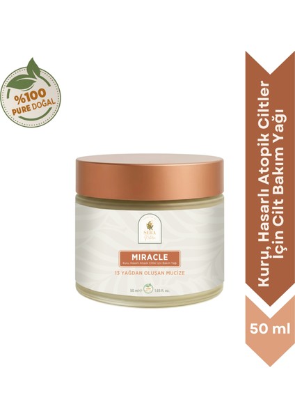 MIRACLE Cilt Bakım Yağı- Kuru, Hasarlı ve Atopik Ciltler İçin