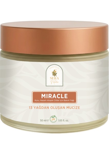 MIRACLE Cilt Bakım Yağı- Kuru, Hasarlı ve Atopik Ciltler İçin fiyatları