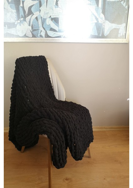 El Örgüsü Koltuk Şalı - Tv Battaniyesi (100X180CM) modelleri