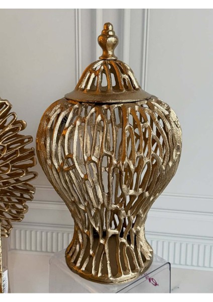 7 Parça Pirinç Eskitme Gold Salon Seti modelleri