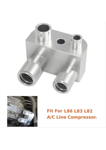 Motor Takas Dönüşüm A/c Hattı Kompresör Adaptörü Gm Gen V L86 L83 Aksesuarları Için Aksesuarlar (Yurt Dışından) modelleri