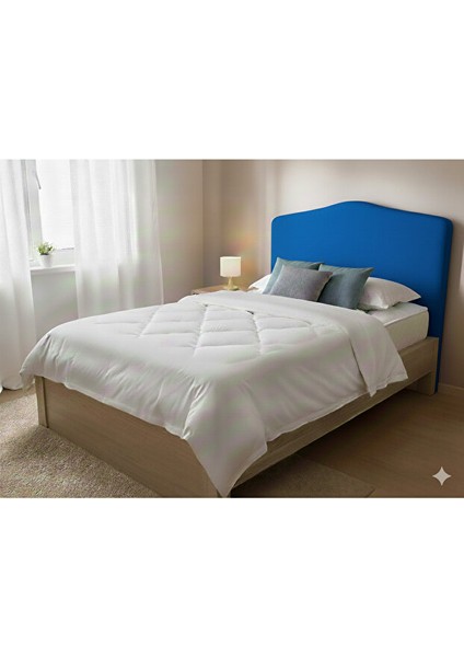 Baza Başlık Kılıfı 180X70CM Mavi Renk Lastikli Esnek Kaliteli Kumaş