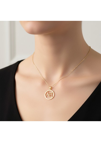 14 Ayar Altın Kolye Ucu A&h GM10042 0.5 gr