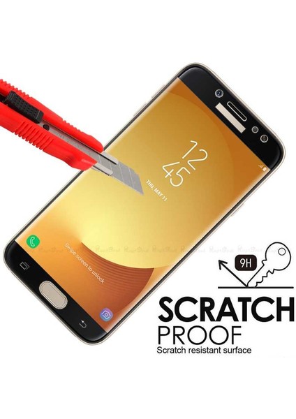 Galaxy J330 Pro Zore Kenarları Kırılmaya Dayanıklı Cam Ekran Koruyucu modelleri
