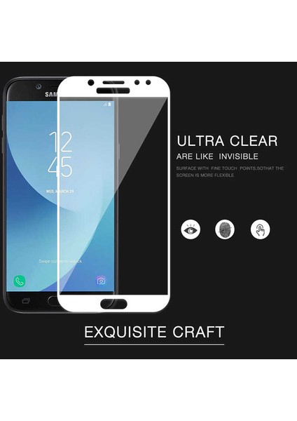 Galaxy J330 Pro Zore Kenarları Kırılmaya Dayanıklı Cam Ekran Koruyucu indirimleri
