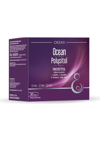 Ocean Polysitol Inositol 30 Saşe