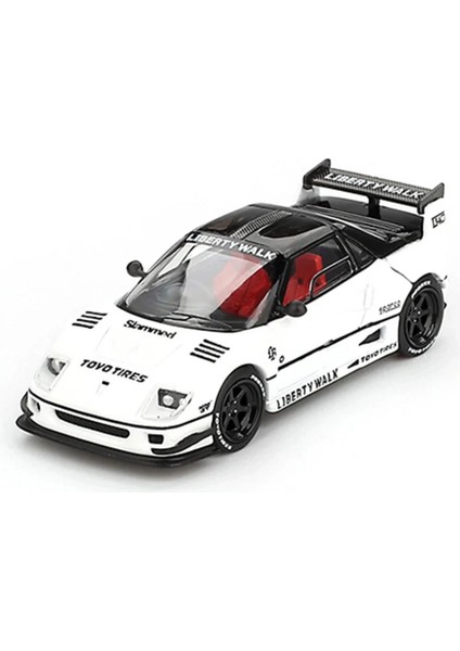 Bfs Mini Gt 1/64 Mazda Az-1 Liberty Walk LB40 White 2024 Tokyo Auto Salon
