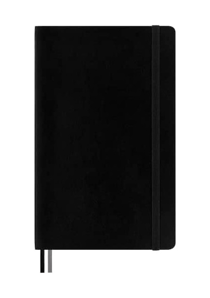Yumuşak Kapak Expanded Defter Siyah (Çizgisiz - 13X21)