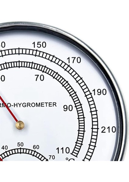 Sauna Fahrenheit Termometre Higrometre Kapalı Kadran Higrotermograf Sıcaklık Ölçüsü Aracı (Yurt Dışından) fırsatları