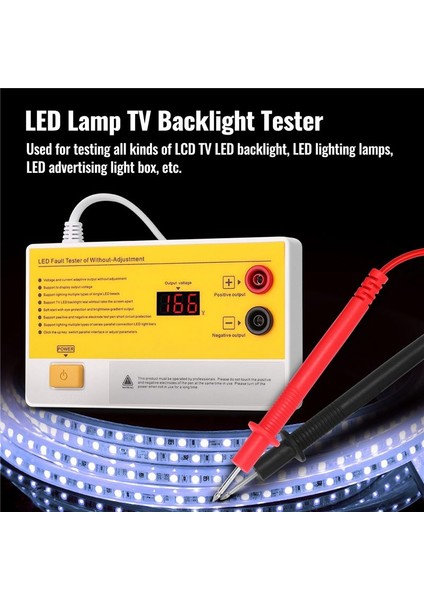 Akıllı LED Tv Backlight Test Merkezi LED Lamp Test Cihazlı LED Şeritler Boncuklar Dedektör Ölçüm 0-200V Çıktı-Ab Fişi (Yurt Dışından) modelleri