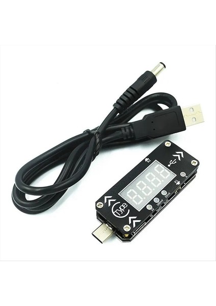Type-C Pd Hızlı Şarj Tetikleme Demeti Dc Dijital Ekran Voltajı Ampermetre Test Aleti Tam Protokol Pps (Yurt Dışından)