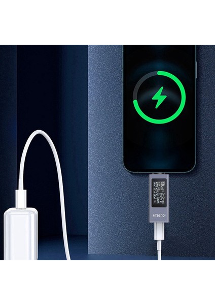 Kowsi 11 In 1 Tip-C Test Cihazı Dc Dijital Voltmetre Amperimetro Akım Voltaj Ölçer Amp Volt Ammetre Dedektörü (Yurt Dışından) fiyatları