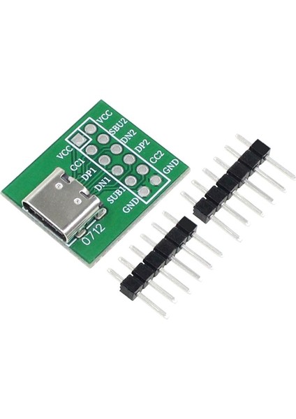 Type-C USB Transfer Pin Test Kartı Type-C Dişi Adaptör Kartı Modülü (Yurt Dışından)