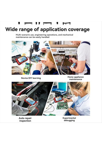 613SMART Multimetre Gerçek Zamanlı Güç Kalan Ölçüm Test Cihazı Ac/dc Ammetre Voltmetre 4000COUNT Dijital Multimetro Testtool, A (Yurt Dışından) fırsatları