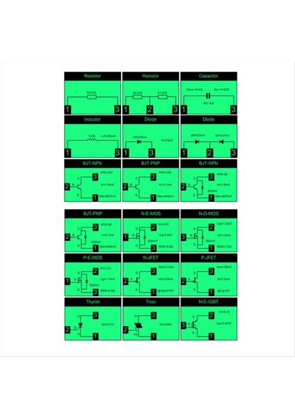 Dijital Transistör Test Cihazı Multimetre Diyot Triod Kapasitans Ölçer Mos/pnp/npn Lcr LCD Ekran (Yurt Dışından) indirimleri