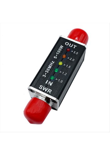 Swr Metre Swr ve Power Metre 3-30MHZ Frekans Aralığı Çeşitli Kısa Dalga Radyo Ekipmanı Için 100W (Yurt Dışından)