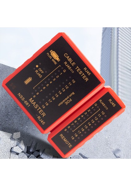 Çok Fonksiyonlu RJ45 Poe Anti-Burn Dedektör Kablo Test Cihazı 681 Yüksek Tanımlı Dijital Hat Ağ Kablo Test Cihazı (Yurt Dışından) indirimleri