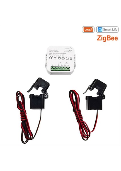 Tuya Zıgbee Akıllı Enerji Anahtarı Güç Voltajı Akım Ölçer Uygulaması Gerçek Zamanlı Güç Istatistikleri Tüketimi Sorgu 2ct (Yurt Dışından) modelleri