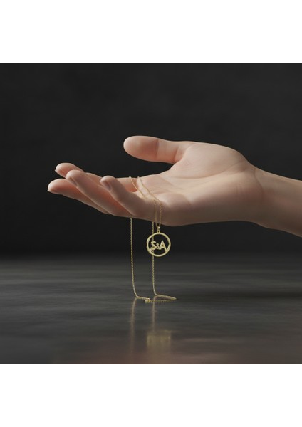 8 Ayar Altın Kolye Ucu A&s GM10144 1 gr fiyatları