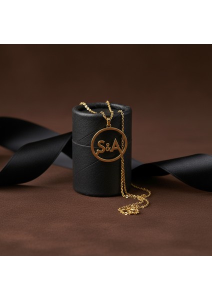 8 Ayar Altın Kolye Ucu A&s GM10144 1 gr modelleri