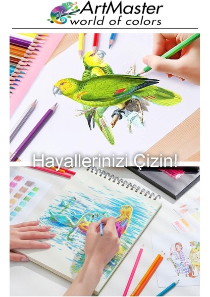 A3 Eskiz Defteri 50 Yaprak Spiralli Kuru Boya Fatih Dereceli Kalem Karakalem Seti Hamur Silgi Gölgelendirme Kalemi fırsatları