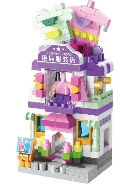 Ilginç Yaratıcı Sokak Görünümü/giyim Mağazası 2 - LEGO Yapım Seti 298 Parça 6+ fiyatları