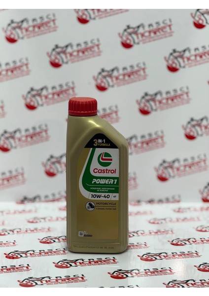 Power 1 Motorcycle 10W-40 4 Zamanlı Motosiklet Yağı (1 Litre)