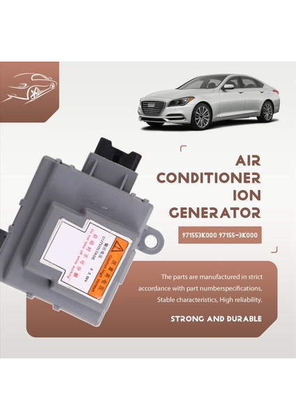 971553K000 Araba Negatif Iyon Jeneratörü Hyundai Genesis Için Klima Iyonisator G80 Veracruz X55 Grandeur Tg Noel Baba (Yurt Dışından) fırsatları