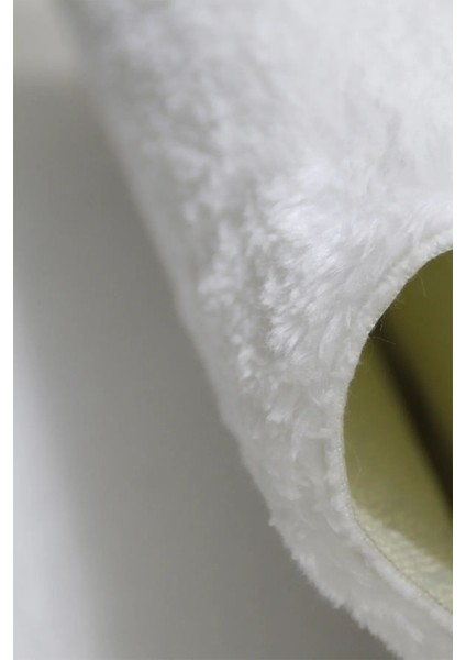 Banyo Paspas Takımı Beyaz Peluş Post Halı Klozet 2 Li Takımı 80X120 ve 80X60 indirimleri