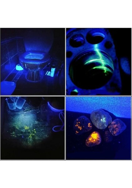 15W 365-395NM Uv Ultraviyole Para Kontrol Bakteri El Feneri modelleri