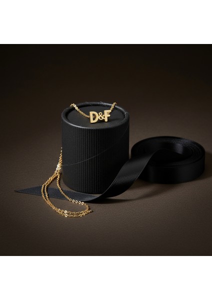 8 Ayar Altın Kolye Ucu D&f GM10856 0.5 gr modelleri