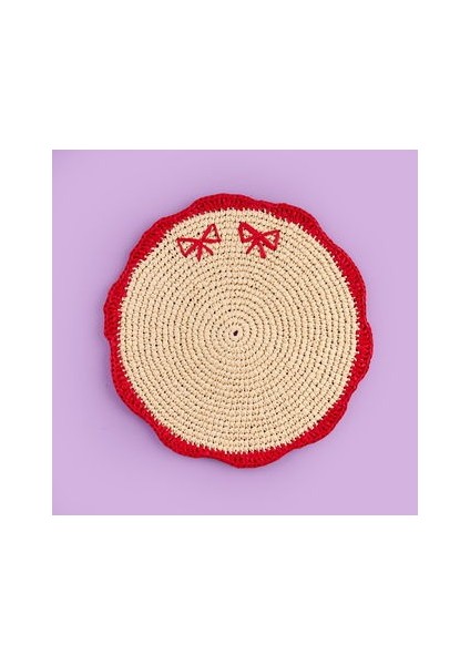 Soft Nastro Supla - Bej - 33X33 cm