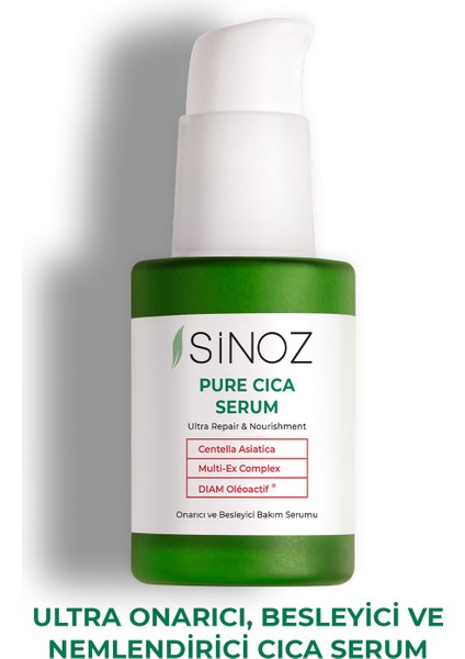 Pure Cica Ultra Onarıcı ve Besleyici Bakım Serumu 30 ml