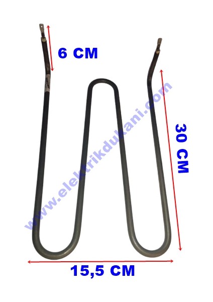 Sanayi Tip Izgara Rezistansı 1250 W 220 V8,5 ? Cr-Ni